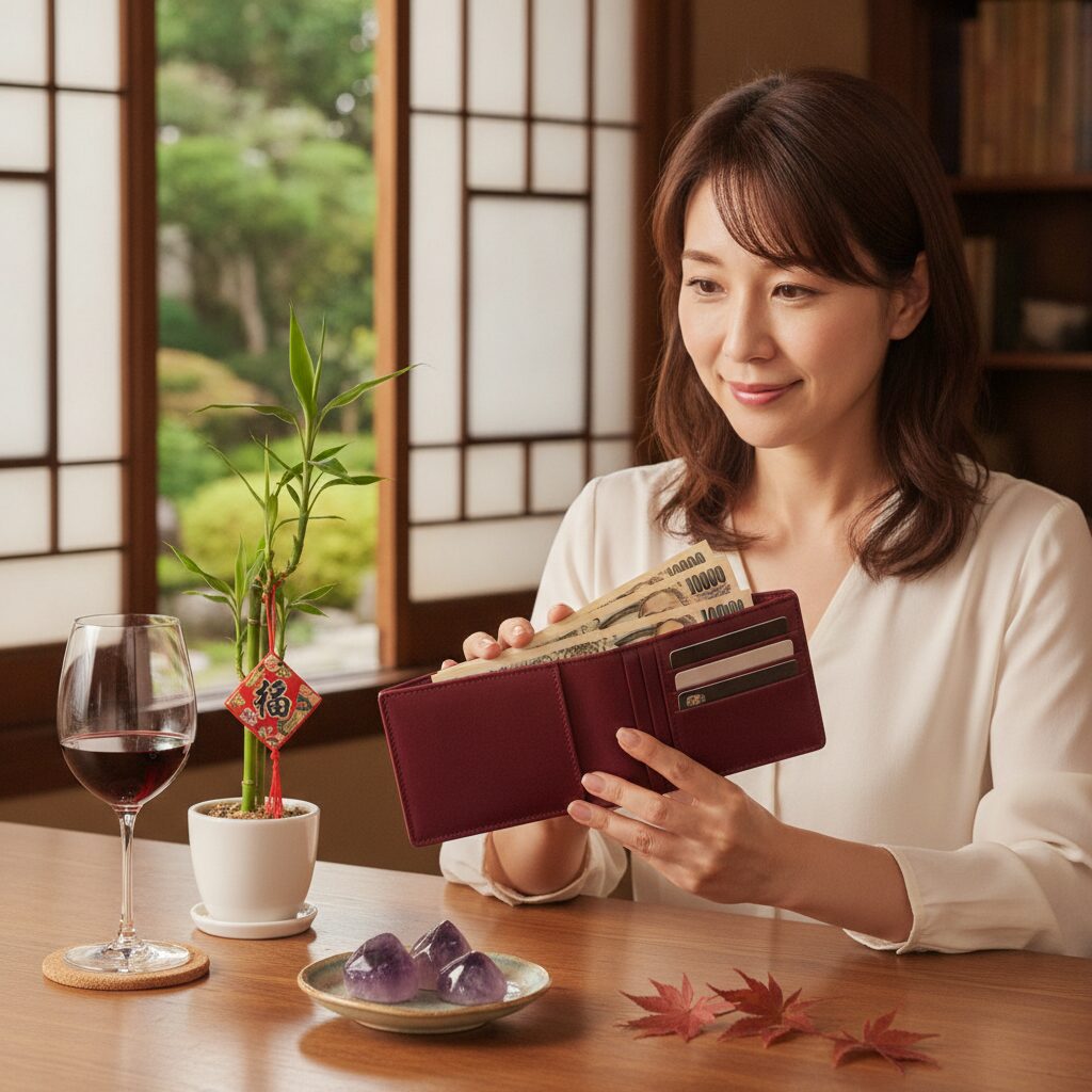 財布 ワイン レッド 風水のイメージ画像2